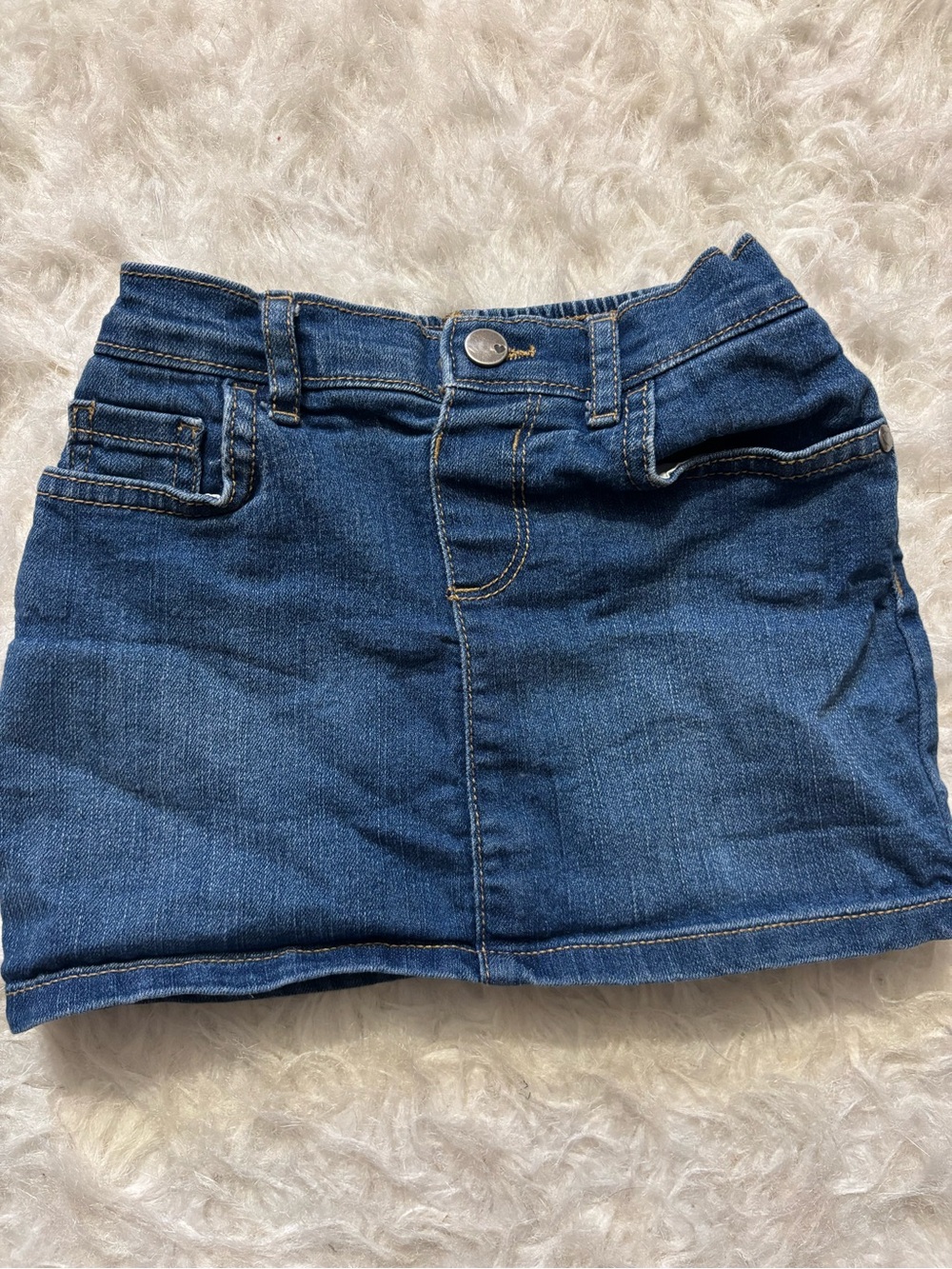 The Children's Place Blue Denim Skirt with Pockets